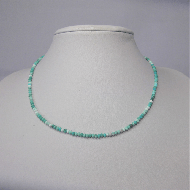 African Turquoise Jasper necklace
