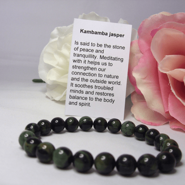 Kambamba Jasper stretchy bracelet