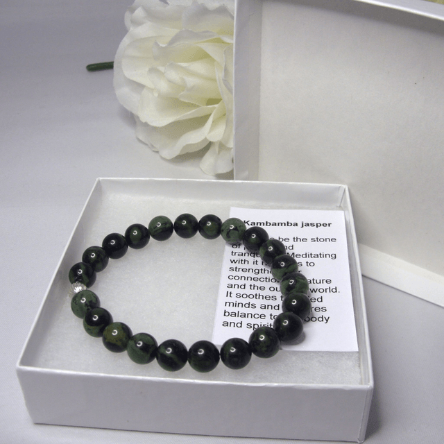 Kambamba Jasper stretchy bracelet