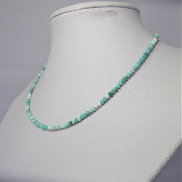 African Turquoise Jasper necklace