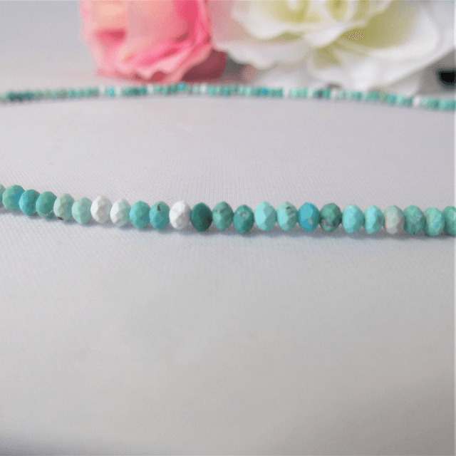 African Turquoise Jasper necklace