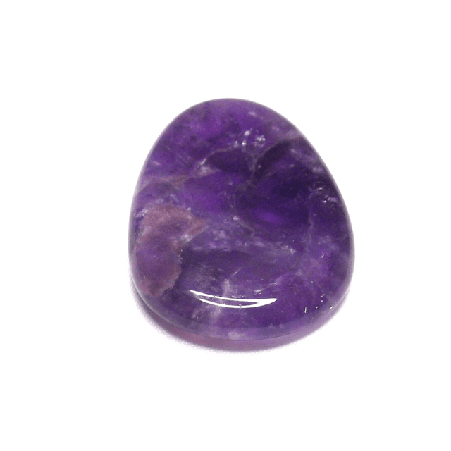 Amethyst worry stone